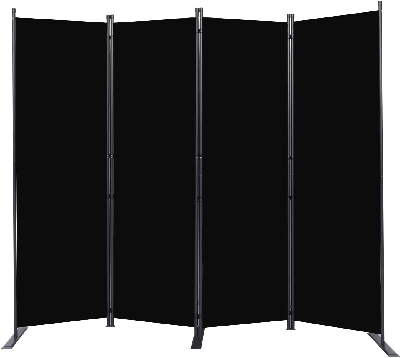 Room Divider 6FT Portable Room Dividers and Folding Privacy Screens, 88'' W Fabric Divider for Room Separation